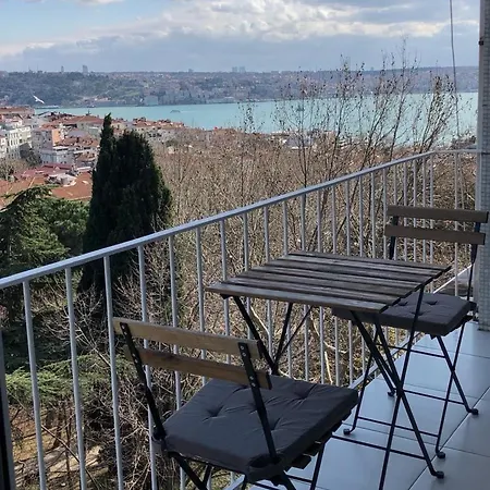 Spacious Apartment With Bosphorus View アパート